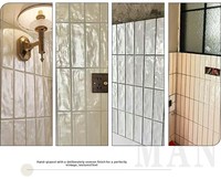 Carreaux de céramique rétro faits à la main en bande longue (40x250mm) - Résistants aux acides et antidérapants pour murs de fond de salle de bain de villas et supermarchés