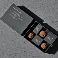 Boîte d'emballage de présentation de comptoir de vente au détail prête à l'emploi pour barres énergétiques protéinées, chocolat, petites bouteilles avec revêtement UV en relief
