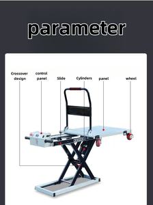 अंतिम स्थायित्व और ताकत के लिए प्रबलित स्टील फ्रेम हाइड्रोलिक लिफ्ट ट्रॉली - Product Image 6