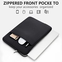 Tas Pelindung Laptop Tablet Anti Guncangan Bahan Neoprena Grosir untuk Macbook Air 13 Pro 12 14 15 15.6 Inch