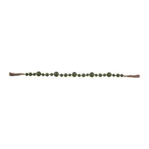 Ghirlanda di perline in terracotta con nappe in iuta, decorazione per la casa, il bagno, l'ufficio, la scrivania, il soggiorno. - Product Image 6