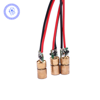Diodo Láser de luz de punto rojo de 5V 1mW cabezal láser 650nm Clase 1