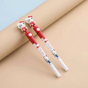 Bán Buôn Chất Lượng Tốt Gel Bút Với Cap Giáng Sinh Gel Bút Văn Phòng Phẩm Tốt Xoay Kim Nib Mực Đen Gel Bút - Product Image 3