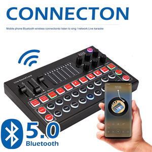 Thẻ Âm Thanh M9 Thẻ Âm Thanh Usb Ngoài Phát Sóng Trự<span class=keywords><strong>c</strong></span> Tiếp Karaoke Phòng Thu Âm Giao Diện Âm Thanh Thẻ Âm Thanh Android Ios Trự<span class=keywords><strong>c</strong></span> Tiếp Di Động - Product Image 4