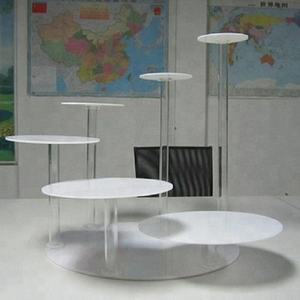 Moderno lampadario di cristallo per la torta nuziale Stand elegante espositore per la visualizzazione della scrivania - Product Image 2