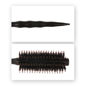 Meilleures ventes Salon de coiffure populaire <span class=keywords><strong>brosse</strong></span> à cheveux ronde en nylon mixte poils de sanglier pour salon - Product Image 5