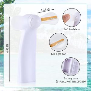พัดลม LED ขนาดเล็กแบบตั้งโปรแกรมได้ พร้อมข้อความสั่งทำพิเศษ สำหรับวันแม่ วันพ่อ ตรุษจีน ฮาโลวีน ของขวัญ ของที่ระลึก - Product Image 4