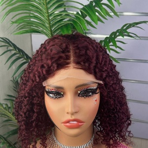 Peluca con Cierre 5x5 de Cabello Humano 100% Garantizado, Estilo Rizado Afro - Product Image 2