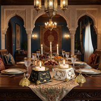 Lampe de nuit musulmane Mermei, lanterne du Ramadan, lampe LED du Ramadan, lanterne pour la décoration