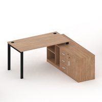 Fourniture directe de meubles Guangzhou BERSON pied de bureau inachevé d'un côté avec cadre d'armoire