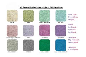 Anti-static Color Sand Self Leveling Epoxy Wall <b>Paint</b> with Wear and Pressure Resistance <b>Waterproof</b> Non-Slip Eco-Friendly - Product Image 1
