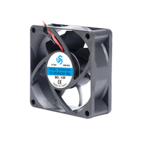 Ventilateur de refroidissement axial électrique à roulement à billes à faible bruit de 3 pouces 12VDC pour lampe anti-moustiques 7025 70*70*25mm échappement sans brosse