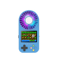 Console de jeu portable rétro avec 500 jeux d'enfance, console de jeu portable rétro avec ventilateur de refroidissement