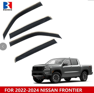 Pare-soleil de fenêtre de voiture pour NISSAN NAVARA FRONTIER NP300 2022-2024, déflecteurs de vent et de pluie - Product Image 2