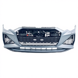 Adatto per modelli <span class=keywords><strong>Audi</strong></span> A6 S6 <span class=keywords><strong>RS6</strong></span> dal 2019 al 2023, aggiornato con cornici paraurti anteriori e posteriori e deflettori posteriori, kit carrozzeria Geshan - Product Image 4