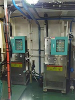 Dessalinisateur d'eau de mer portable 20000L/jour pour bateau, installation RO avec pompe et moteur PLC pour yacht et bateau à voile