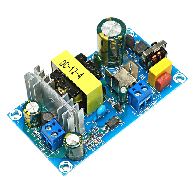 SUSWE 12V4A Switching Power Board AC-DC Power Module Isolate the Bare Plate Power Supply Board