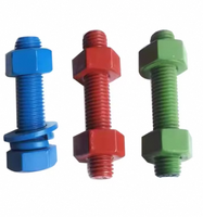 Perno de Doble Extremo con Rosca UNC/UNF, Totalmente Roscado, Grado B, Galvanizado