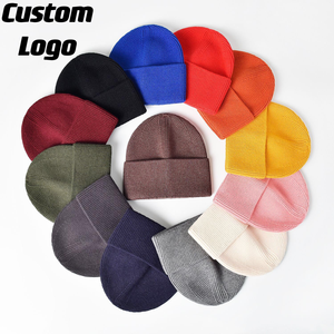 Gorro de Invierno Personalizado con Logotipo para Hombre, Gorros de Punto, Resistentes al Viento, Cálidos, al por Mayor, Gorro de Punto de Moda para Hombre, Gorros de Diseño - Product Image 1