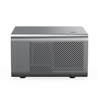 Mini projecteur 3500 ANSI Lumens 1080P, application mondiale intelligente Android, mise au point automatique, HIFI STEREO, projecteur portable ultra standard
