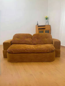 Juego de Sofá <span class=keywords><strong>Cama</strong></span> Modular Plegable de Tela Transicional Comprimida al Vacío, Sofá de <span class=keywords><strong>Doble</strong></span> Uso para Espacios Pequeños - Product Image 5