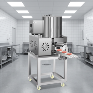 Machine automatique haute capacité 2026 pour la fabrication <span class=keywords><strong>de</strong></span> galettes <span class=keywords><strong>de</strong></span> pommes <span class=keywords><strong>de</strong></span> <span class=keywords><strong>terre</strong></span>, <span class=keywords><strong>de</strong></span> coupes <span class=keywords><strong>de</strong></span> <span class=keywords><strong>viande</strong></span>, <span class=keywords><strong>de</strong></span> hamburgers, <span class=keywords><strong>de</strong></span> tourtes à la <span class=keywords><strong>viande</strong></span> et <span class=keywords><strong>de</strong></span> nuggets <span class=keywords><strong>de</strong></span> poulet avec moteur - Product Image 1
