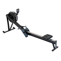 Máquina de remo de aire ajustable YX para gimnasios interiores, equipo de fitness sentado para clubes
