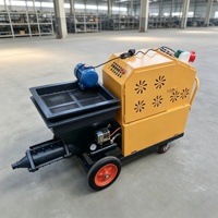 Machine d'injection de mortier de béton robuste avec performance d'injection précise pour les travaux de coulisage en construction