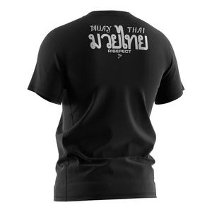 Camiseta de Boxeo Tailandés Cómoda de Fábrica, Sublimada, Estilo Vintage, para Fitness - Product Image 4