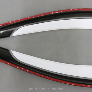 Visera para Ventana de Coche, Protección y Decoración de Lujo, Negro Oscuro/Transparente para Bt-50 - Product Image 6