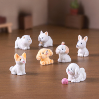 Vente en gros Flocage Poupée Créatif Mignon Corgi Chiot Mignon Petit Ornement Ornement