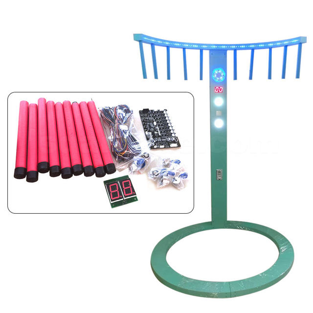 Kids Adult Coin Operated Catch Stick Arcade Game Machine with 1 Year Warranty Reaction Speed Challenge for Malls & Carnivals