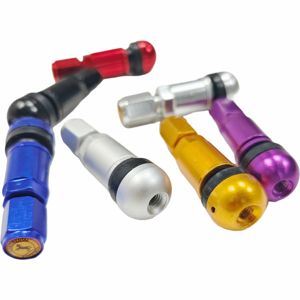 Bouchons d'air de tige de <span class=keywords><strong>valve</strong></span> de pneu universel Accessoires pneumatiques en aluminium Valves de <span class=keywords><strong>course</strong></span> Tubeless antidéflagrantes en alliage modifiées - Product Image 6