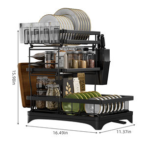 3 яруса, 3 слоя, сушилка для посуды - Product Image 6