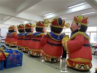 Ballon gonflable Dieu de la richesse pour la décoration du festival chinois Fortune Symbolisant Dieu de la Fortune Dieu de la Fortune gonflable