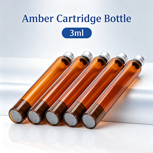 Cartuchos de Embalaje Individual, Botella de Cartucho Vacía de 3 ml de Color Ámbar para Lilly <span class=keywords><strong>Pen</strong></span> Aesthetics - Product Image 1