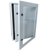 Petite boîte de jonction métallique étanche IP65 pour la protection des câblages de capteurs et de bornes extérieurs