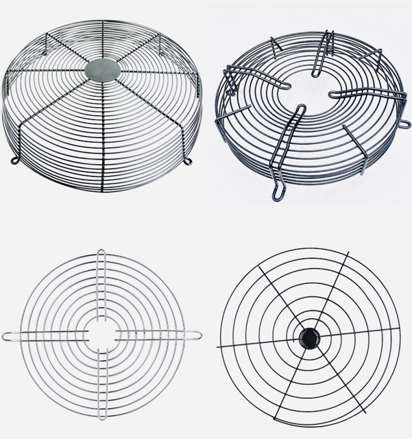 Cooling Fan Mesh Steel Metal Mesh Grid Grills Fans Covers