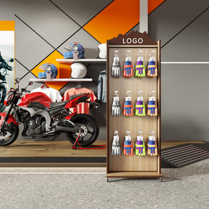 Boutique di vendita al dettaglio Mobile multi uso verniciato a polvere in acciaio <span class=keywords><strong>rack</strong></span> guantoni da boxe display negozio con ruote - Product Image 3