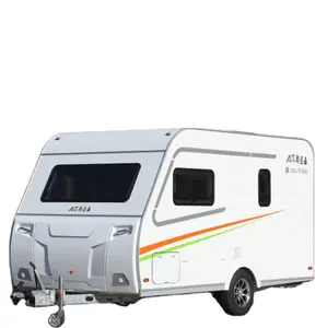 ASJ-420 टूरिस्ट आर. वी. ट्रेलर पैनल कारवां ट्रेलर बिक्री के लिए शीसे रेशा यात्रा ट्रेलर campers और rvs