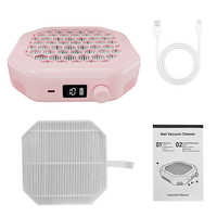 Aspirateur à poussière pour ongles sans fil, 4200 tr/min, aspirateur électrique puissant pour ongles, extracteur de poussière 4000 mAh avec filtre pour le polissage des ongles