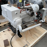Moteur de propulsion marine Cummings QSB6.7-M400, puissance nominale 400 CV (298 kW), 3000 tr/min, avec boîte de vitesses rapport 2:1
