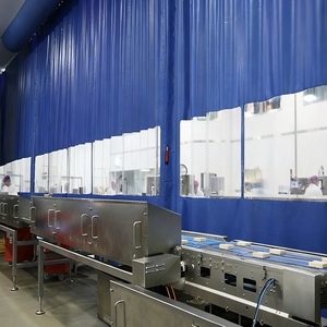 Vectus Tùy Chỉnh PVC Rèm Bạt Không Thấm Nước Dệt Grommet Hàng Đầu Rửa Xe Rèm Cho Ngành Công Nghiệp Kho Tùy Chỉnh Màu Tráng - Product Image 3