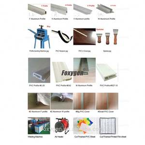 Nuevo Techo Extensible Moderno con Luz LED Integrada, Película de PVC para Construcción, Materiales de Construcción Modernos para Sala de Estar - Product Image 3