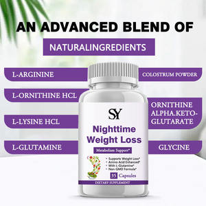 Capsules de perte de poids de nuit personnalisées de qualité supérieure haricot blanc coupe-faim brûlant pour perdre du poids pour les femmes - Product Image 3