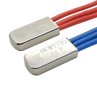 Capteurs de température HKW9700 205V 2A 5A 10A 16A 30A SS201 CQC – Thermostat bimétallique de contrôle thermique