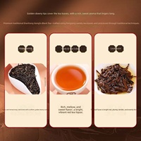 Thé noir en feuilles en vrac de qualité supérieure, récolté au printemps, Yunnan Dianhong, cueilli à la main, saveur riche, bourgeons dorés, traitement traditionnel