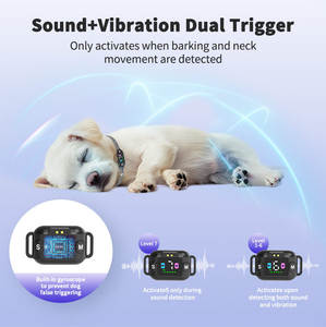 Dispositivo INTELIGENTE DE CONTROL DE ladridos para mascotas con pantalla a color recargable antiperro para evitar malentendidos Hecho de plástico duradero - Product Image 4