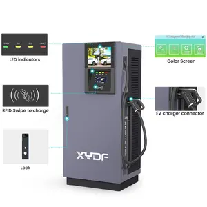 XYDF Factory Ev Charging Station CE/TUV/CCS1,CCS2/CHADeMo/GBT 120kw 160kw 180kw Dc Fast Charger Electric Vehicle Charge Point