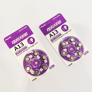 Großhandel <span class=keywords><strong>A312</strong></span> PR41 312 Zink-Luft-Batterie 1,45V für Hörgeräte Cochlea-Implantat, Knopfzellenbatterie-Lieferant - Product Image 1
